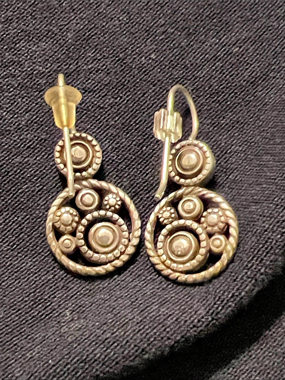 Brighton Halo French Wire Earrings Like New